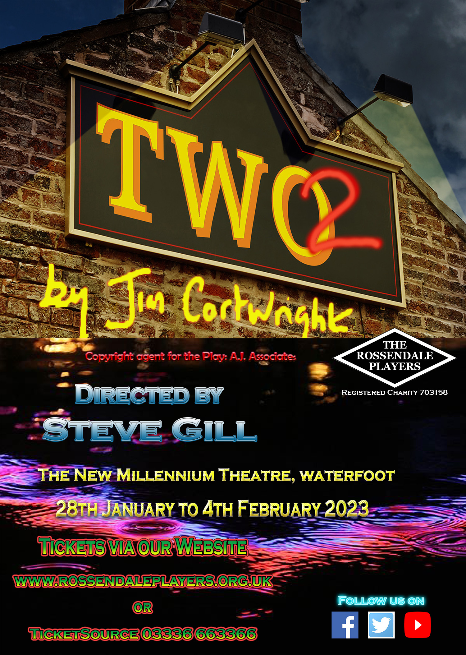Appraisal for ‘Two2’ by Jim Cartwright, January 2023 - Suzanne Hall